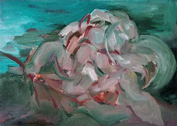 3. Jacob, 36x25cm, oil on canvas, 2024